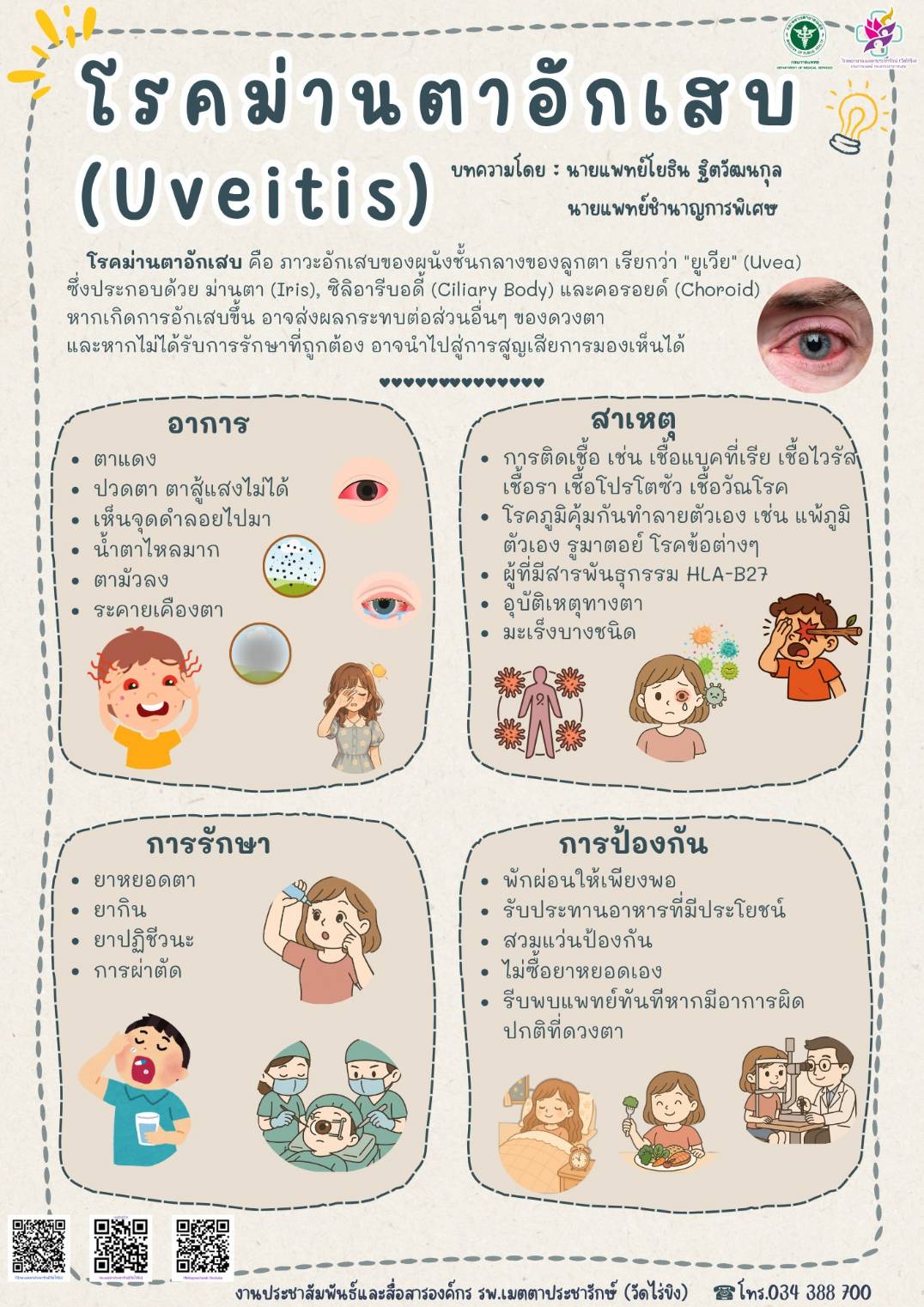 Uveitis A Warning Sign of Underlying Health Issues That Should Not Be Ignored